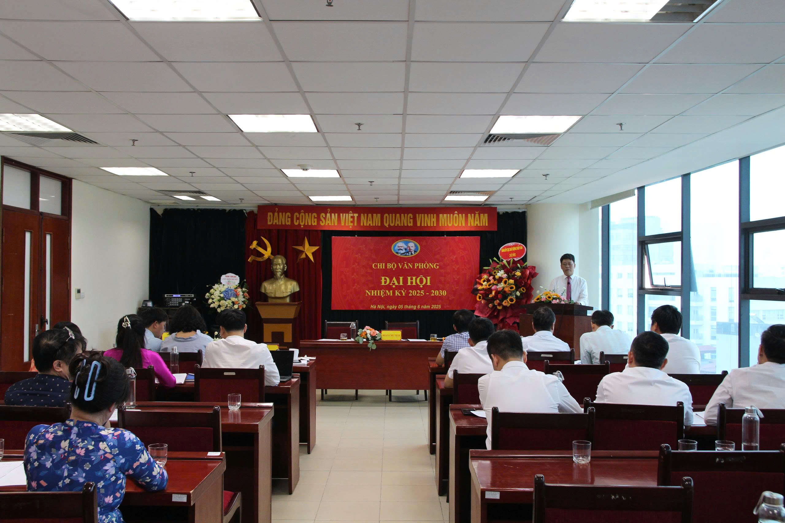 Đại hội Chi bộ Văn phòng Cục Khí tượng Thủy văn nhiệm kỳ 2025–2030: Đoàn kết – Dân chủ – Kỷ cương – Phát triển