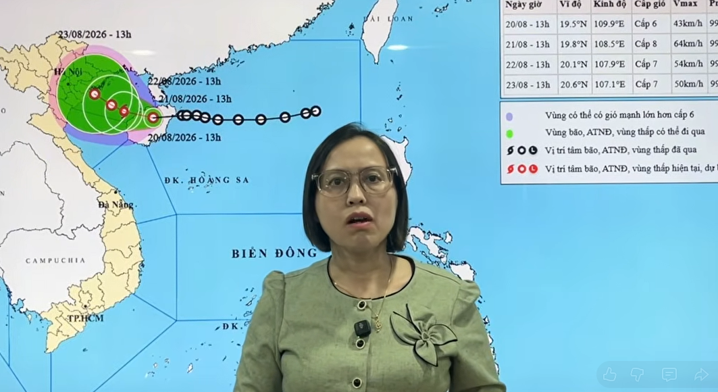 Thông tin về áp thấp nhiệt đới có khả năng mạnh lên thành bão