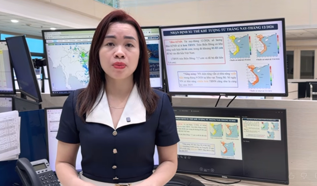 Dự báo khí hậu, thiên tai trên cả nước cuối năm 2026