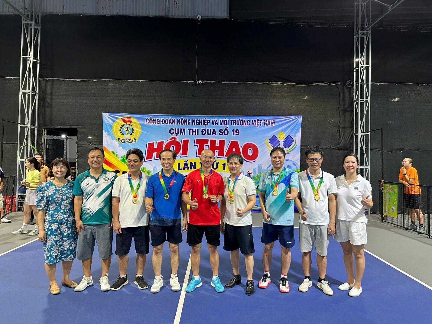 Bế mạc Hội thao Cụm Thi đua số 19 ngành Nông nghiệp và Môi trường lần thứ nhất