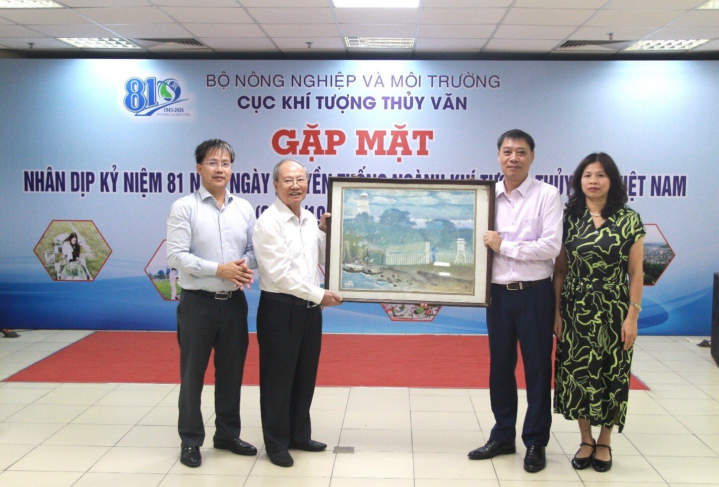 Gặp mặt kỷ niệm 81 năm Ngày truyền thống ngành Khí tượng Thủy văn Việt Nam