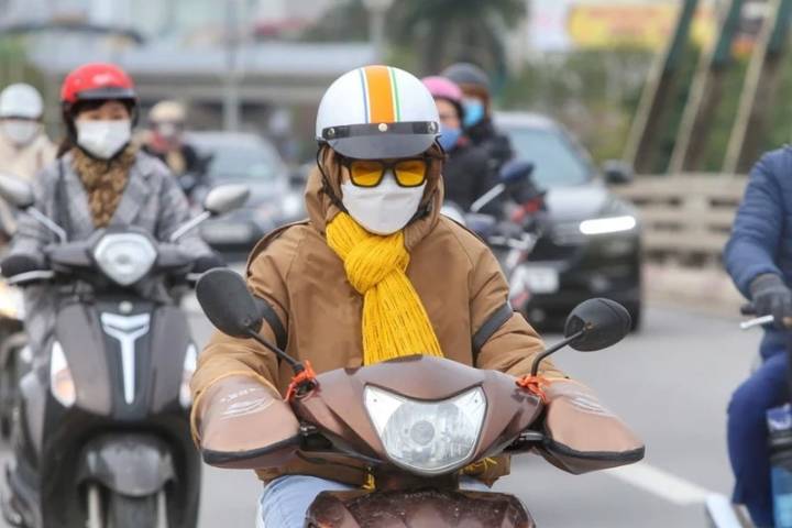 Đợt không khí lạnh tràn xuống Bắc Bộ