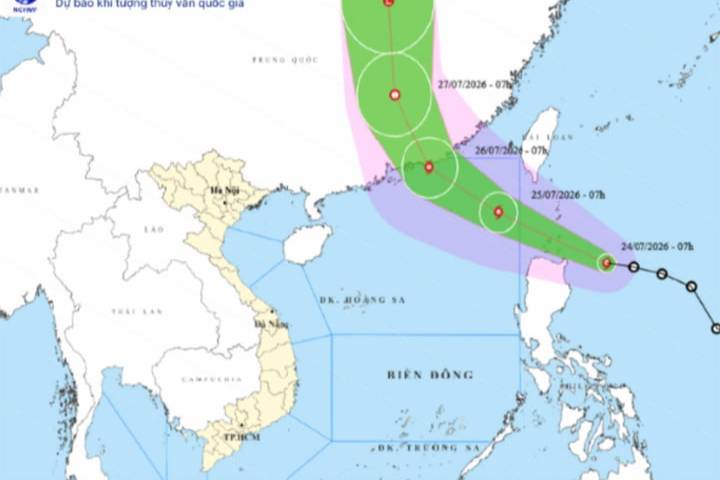 Bão NOUL là cơn bão thứ 12 trên khu vực Tây Bắc Thái Bình Dương