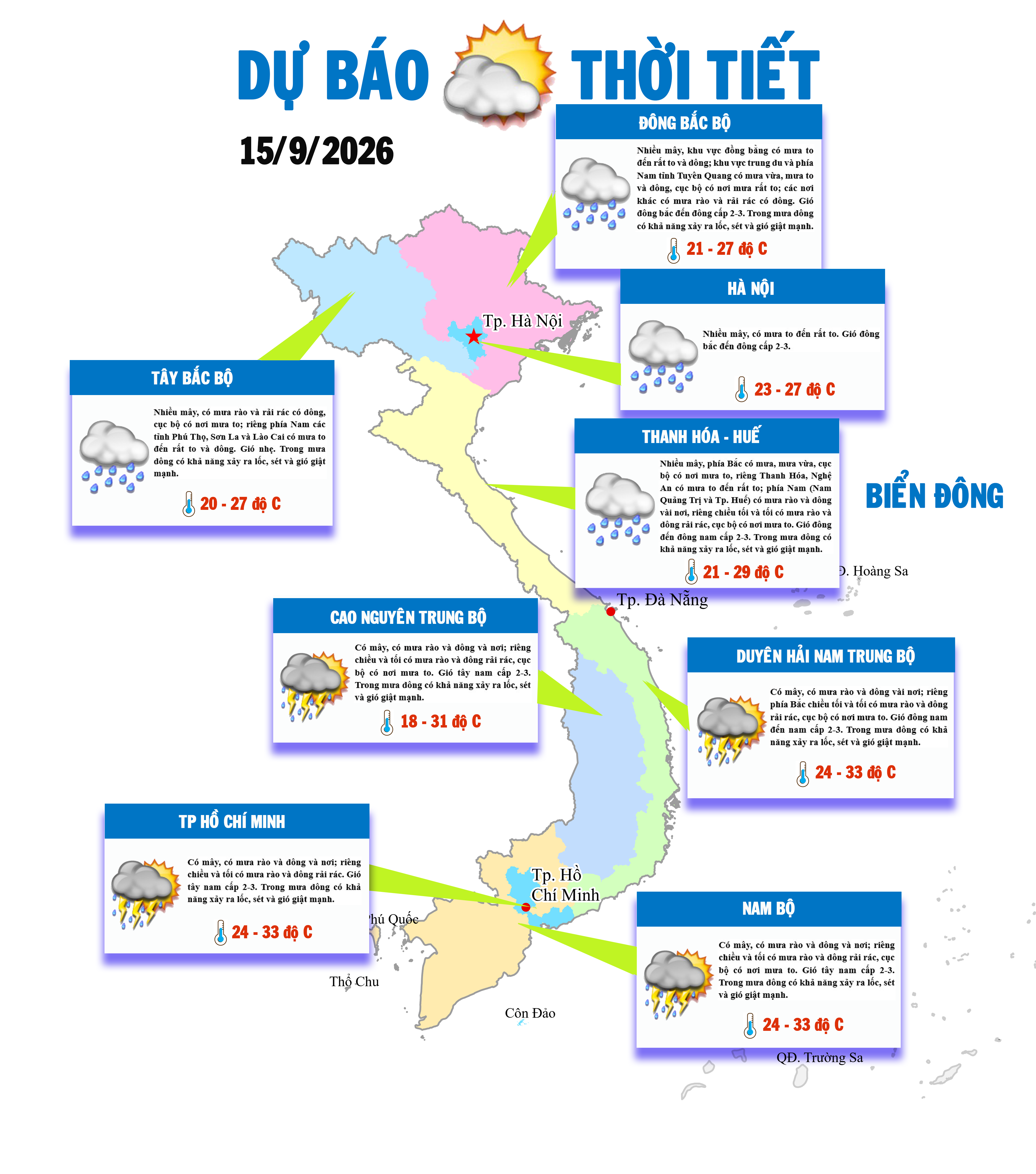Bắc Bộ và Bắc Trung Bộ mưa to, đề phòng nguy cơ lũ quét và sạt lở đất