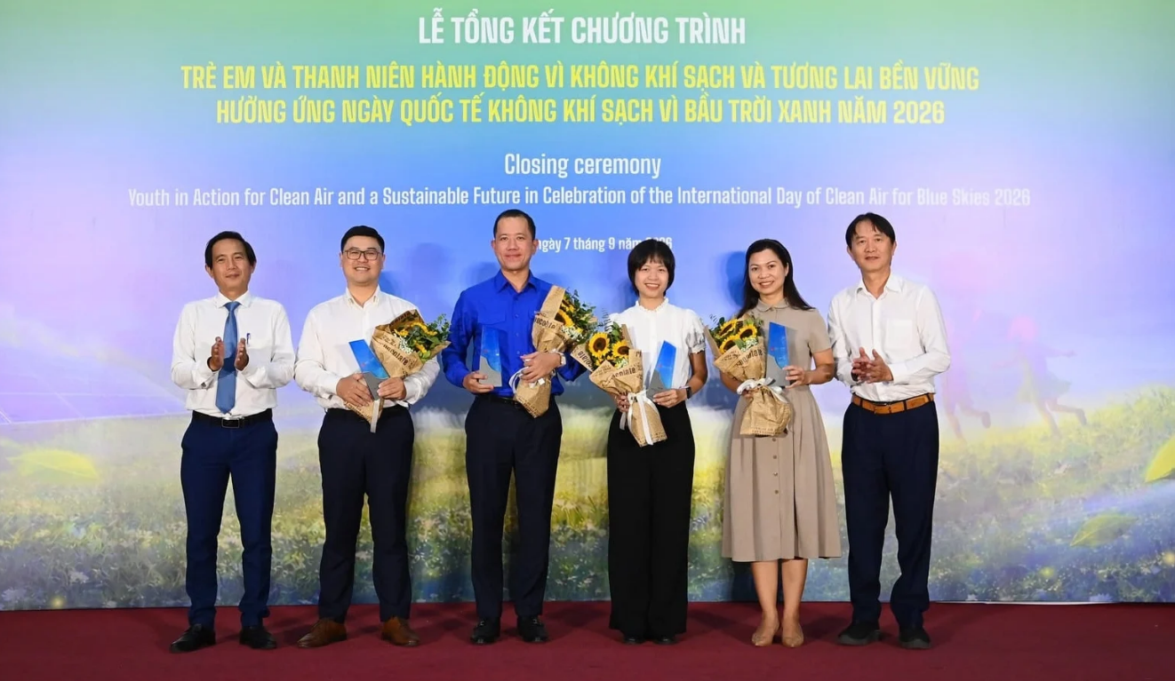 Tuổi trẻ lan tỏa thông điệp về không khí sạch, hướng tới tương lai bền vững