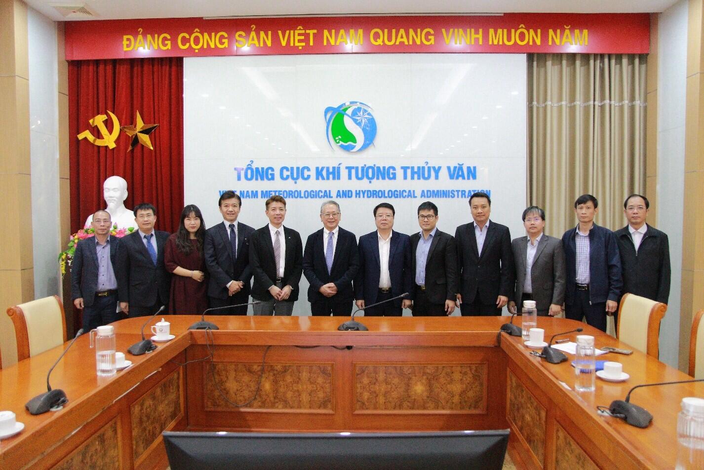 Tổng cục Khí tượng Thủy văn tăng cường hợp tác với Nhật Bản