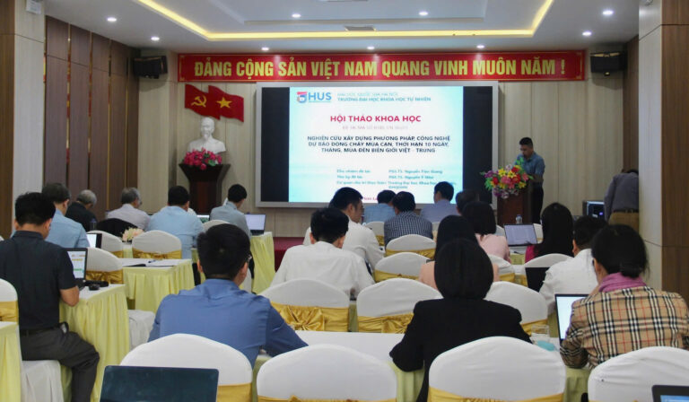 Giới thiệu các phương pháp dự báo dòng chảy tiên tiến theo nhiều thời hạn đến biên giới Việt -Trung