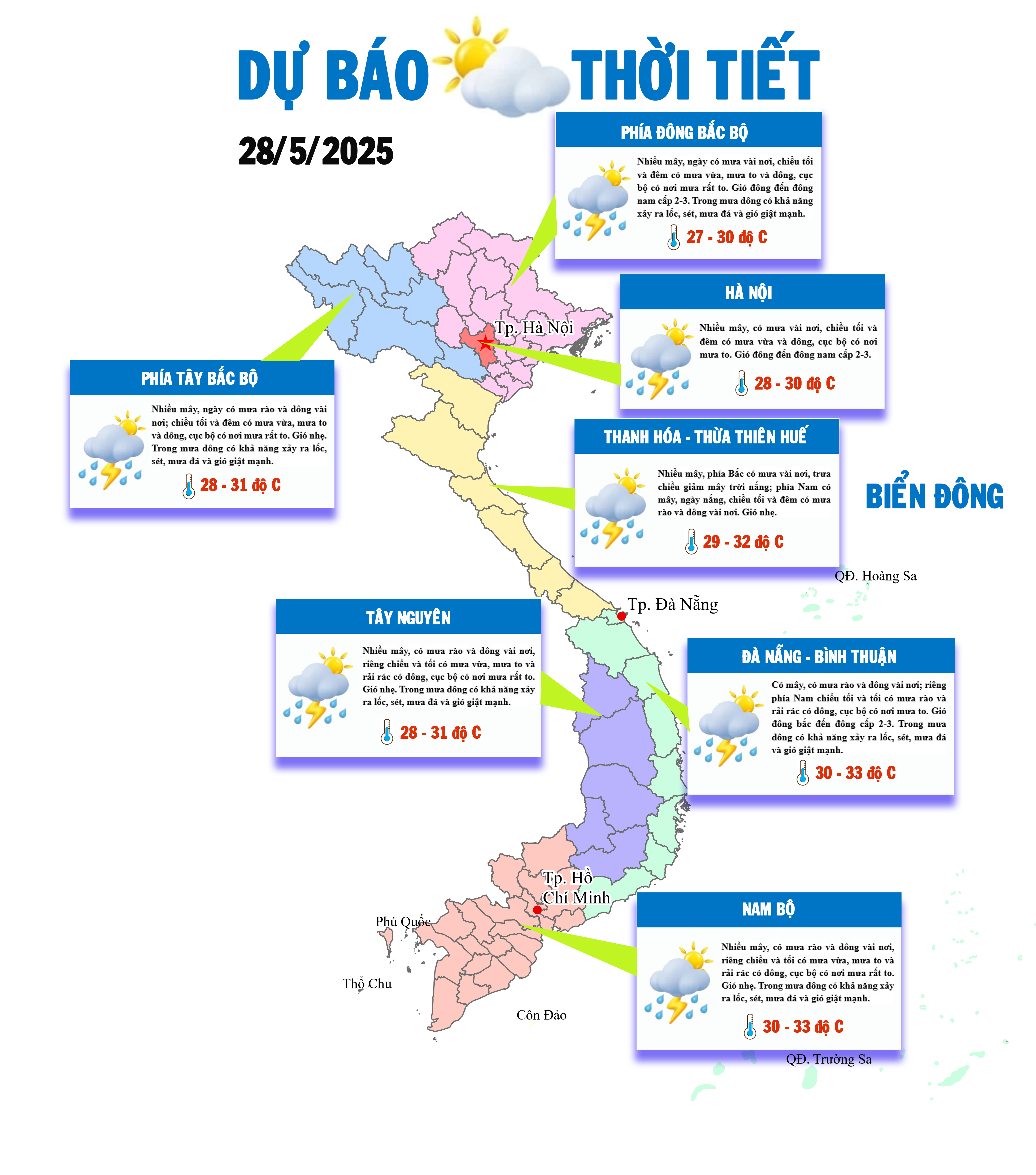 Liên tiếp đón các đợt không khí lạnh, Bắc Bộ mưa lớn