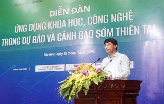 Tỉnh Bắc Ninh tổ chức diễn đàn ứng dụng khoa học, công nghệ trong dự báo và cảnh báo sớm thiên tai 
