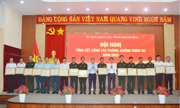 Khánh Hòa tổng kết công tác phòng, chống thiên tai năm 2025
