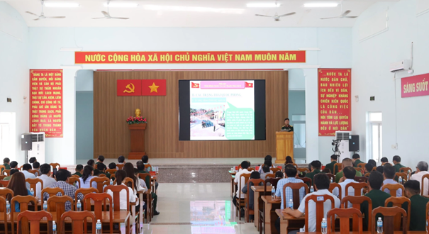 Khánh Hòa: Tập huấn diễn tập tác chiến khu vực phòng thủ năm 2026 cho 2 phường tại Ninh Hòa