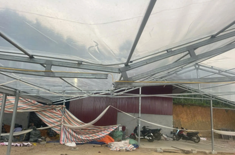 Lào Cai khẩn trương khắc phục hậu quả mưa dông, lốc xoáy gây thiệt hại chiều 27/5 