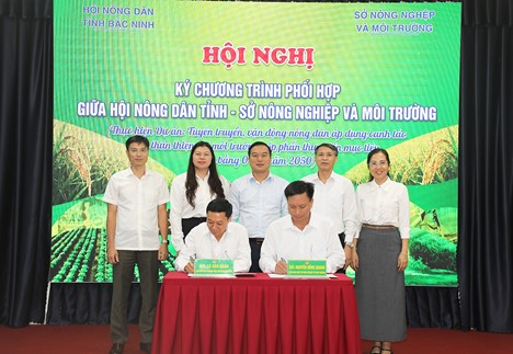Hội Nông dân tỉnh Bắc Ninh khởi động Dự án canh tác lúa thân thiện với môi trường giai đoạn 2026 – 2027