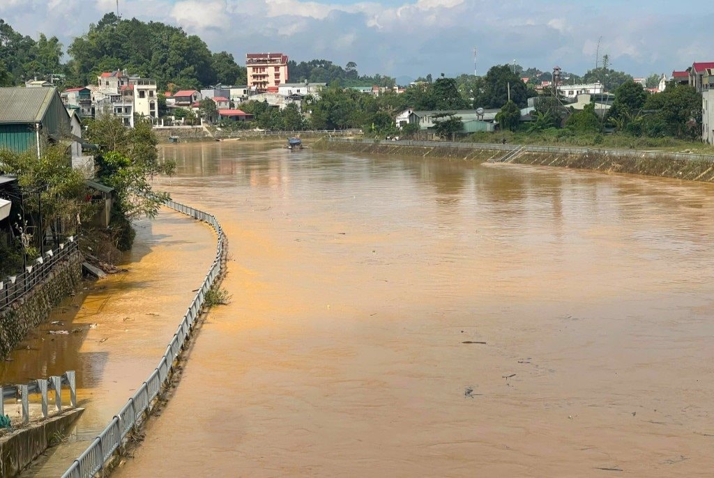 Cao Bằng cảnh báo lũ trên các sông 
